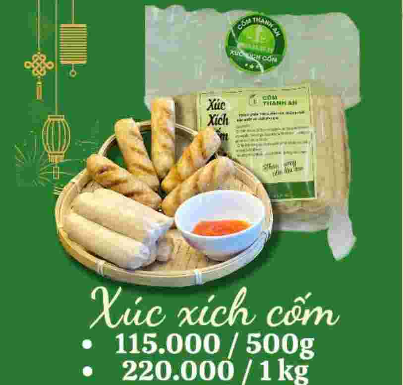 Xúc xích cốm Thanh An 1kg